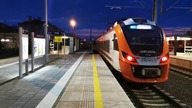 Jaworzno Szczakowa - Dworzec PKP - Odjazd pociągu