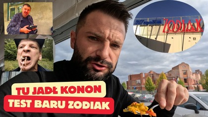 BAR ZODIAK TU JADAŁ KONONOWICZ