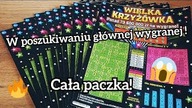 Zdrapki Lotto  Cała paczka zdrapki Wielka Krzyżówka  Ile udało się wygrać ?