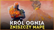 KRÓL OGNIA ZNISZCZY MAPĘ! (Fortnite)