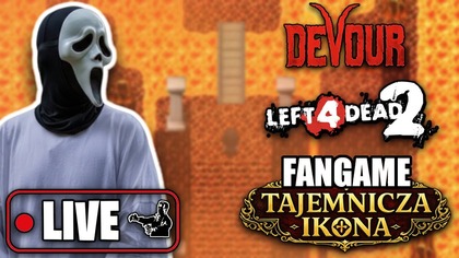  GRAM W GRĘ O MNIE!  TAJEMNICZA IKONA (FANGAME)  DEVOUR, L4D2 VERSUS  | Asasyn08 [NA ŻYWO]