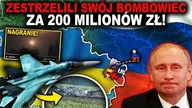 NAGRANIE: Kosztowna wpadka ROSJI, zestrzelony WŁASNY SAMOLOT NA UKRAINIE