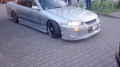 Bydgoskie Klasyki Nocą vol.  1 - odjazd Nissana Skyline R34 GTS