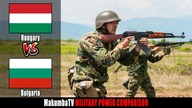 Węgry vs Bułgaria 2025 | Porównanie siły militarnej