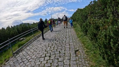 Wejście na Śnieżkę od Kopy 2025 lipiec