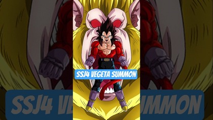 DOKKAN FESTIVAL SSJ4 VEGETA 11 ANNIVERSARY SUMMON DBZ DOKKAN BATTLE SHORT