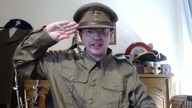 Royal Signals - czapka i mundur z II wojny światowej - dr Piotr Napierała