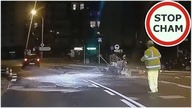 Kobieta wjeżdża w maszynę do malowania pasów i próbuje uciec #514 Wasze Filmy