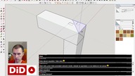 Live02 Domidrewno. Sketchup - projekt połączenia japońskiego Kane Tsugi