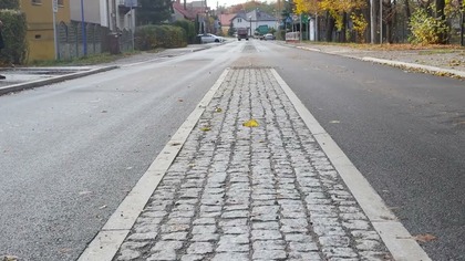 Jaworznicka po remoncie.  Droga została otwarta