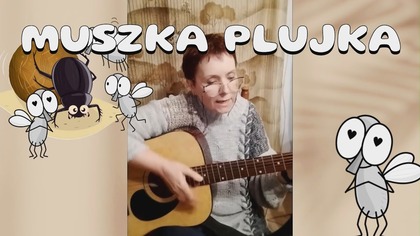 MUSZKA PLUJKA  Najdziwniejsza piosenka, jaką usłyszysz! (Cover domowy) gitara i śpiew 