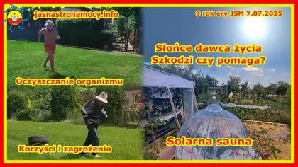 Słońce dawca życia Szkodzi czy pomaga Solarna sauna Oczyszczanie organizmu Korzyści i zagrożenia