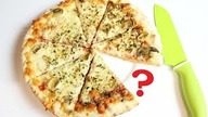 Jak pokroić pizzę aby mieć kawałek gratis?