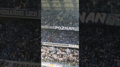 Na poziomie mistrzowskim są jednak kibice Lecha, którzy bawili się podobnie jak w 2010 roku