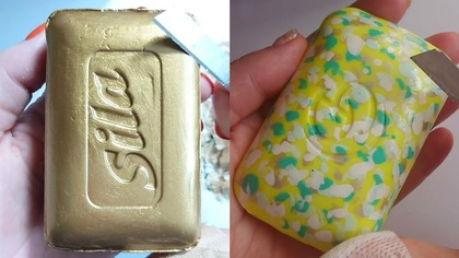 Soap Carving ASMR Relaxing Sounds no talking Satisfying ASMR Video #soapcarving #soapcuttingvideo