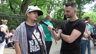 PROTEST PRZECIWKO PRZYMUSOWI SZCZEPIEŃ w WARSZAWIE