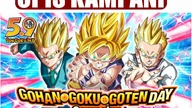 GOHAN GOKU GOTEN DAY CAMPAIGN OPIS + SUMMON GOKU GT x4 DRAGON BALL Z DOKKAN BATTLE PL