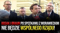 Bosak i Braun poszli na spotkanie do Morawieckiego i zjechali go bez litości! Komentarz po spotkaniu