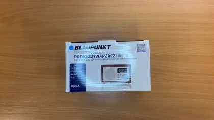 UNBOXING: Małe radio z zegarem Blaupunkt HR5BR