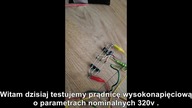 Prądnica wysokonapięciowa 320V