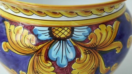Sycylijskie doniczki ceramiczne | Kolekcja Antico