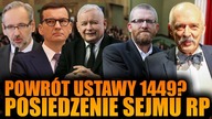 Powrót ustawy 1449? Zamordyzm i segregacja sanitarna? \\ Posiedzenie Sejmu RP \\ Krul TV