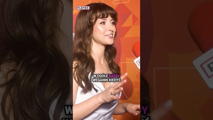 Kasia Sienkiewicz promuje weganizm #shorts #showbiz #plotek