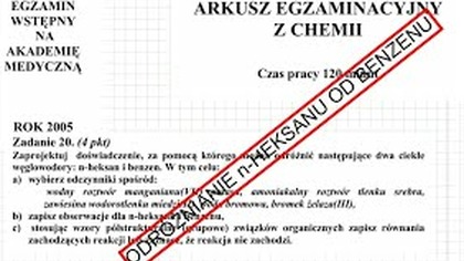 ZADANIE 20 AM 2005 ODRÓŻNIANIE n-HEKSANU OD BENZENU REAKCJE OBSERWACJE ODCZYNNIKI