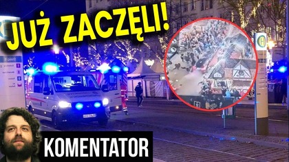 Skrzywdził Chrześcijan Bo Nie Lubi Islamu! Media o Ataku w Niemczech - Analiza Ator