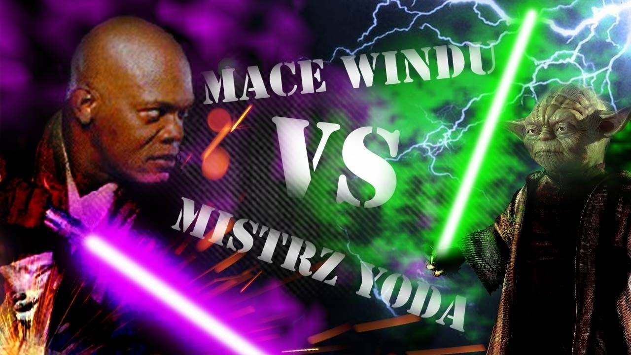 Mace Windu VS Yoda Gwiezdne Pojedynki CDA