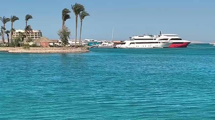 tak się skacze do moża czarnego w Egipcie hurgada