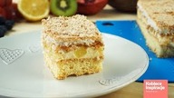 Ciasto Pina Colada - na biszkopcie
