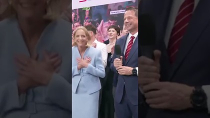 Trzaskowski uczcił nową pierwszą damę