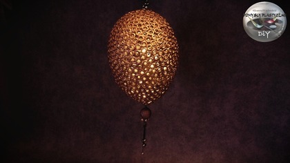 Jak zrobić wiszący lampion z makaronu - Pomysły Plastyczne DiY