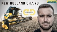 CROSSOVER z PŁOCKA - Wszystko o nowym kombajnie New Holland CH7. 70