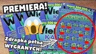 Zdrapki Lotto  Premiera! 7 zdrapek WIELKA KASA!  Uhuhu! Zadziało się 