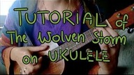 TUTORIAL The Wolven Storm (The Witcher 3) ukulele