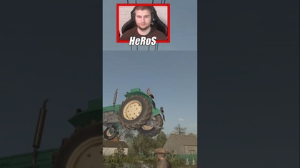 TEN CIĄGNIK LUBI LATAĆ  #farming