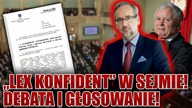 LexKONFIDENT w Sejmie! Debata i głosowanie \\ Krul TV