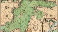 Jan van Loon Mapa Bałtyku z 1661 r.