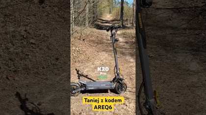 Pierwsze wrażenie z najtańszą hulajnogą 2x1000W AUSOM K20 Pro Dual