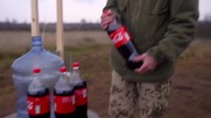 Coca-cola VS Mentos Experiment Guillotine