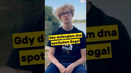 Gdy dotknąłem dna spotkałem Boga! #wiara #świadectwo #Jezus