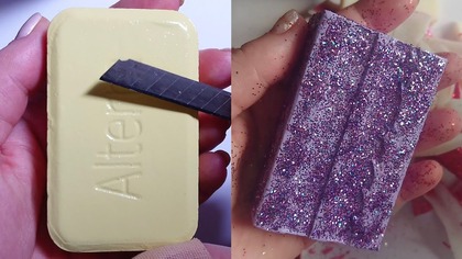 Soap Carving ASMR Relaxing Sounds no talking Satisfying ASMR Video