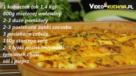 Zapiekanka z kabaczkiem - VideoKuchnia. pl