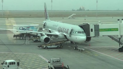 21 10 15 Airbus A 320 232 4754 A7 AHI Tbilisi Baku Qatar Airways