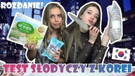TEST SŁODYCZY Z KOREI z Misią + ROZDANIE!