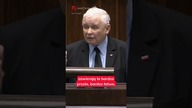 Awantura w Sejmie.  Domański wściekły po wystąpieniu Kaczyńskiego