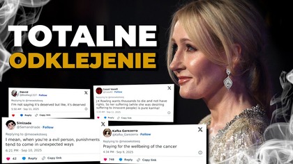 PLOTKA I ODKLEJONE REAKCJE.  Atak na JK Rowling pokazuje NASILENIE CHAMSKIEGO TRENDU (Harry Potter)