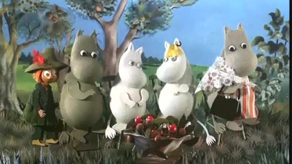 Opowiadania Mumink&oacute;w Odc s02e04 wiśnie w kapeluszu